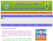 Tablet Screenshot of kvkkawardha.org